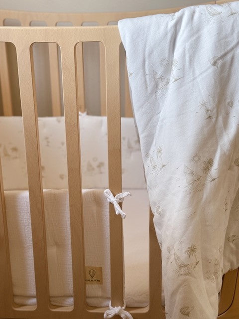 סט מצעים למיטת תינוק אוניה