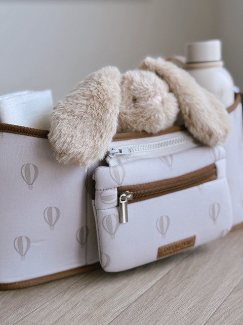 אירגונית לעגלה כדורים פורחים