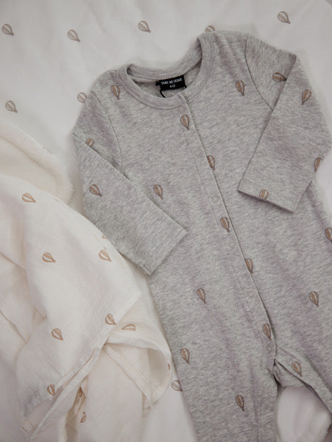 מארז אוברולים בהדפסים אייקונים 0-3