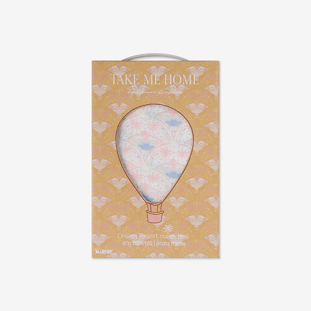 שמיכת במבוק 100*120 חתולי ים