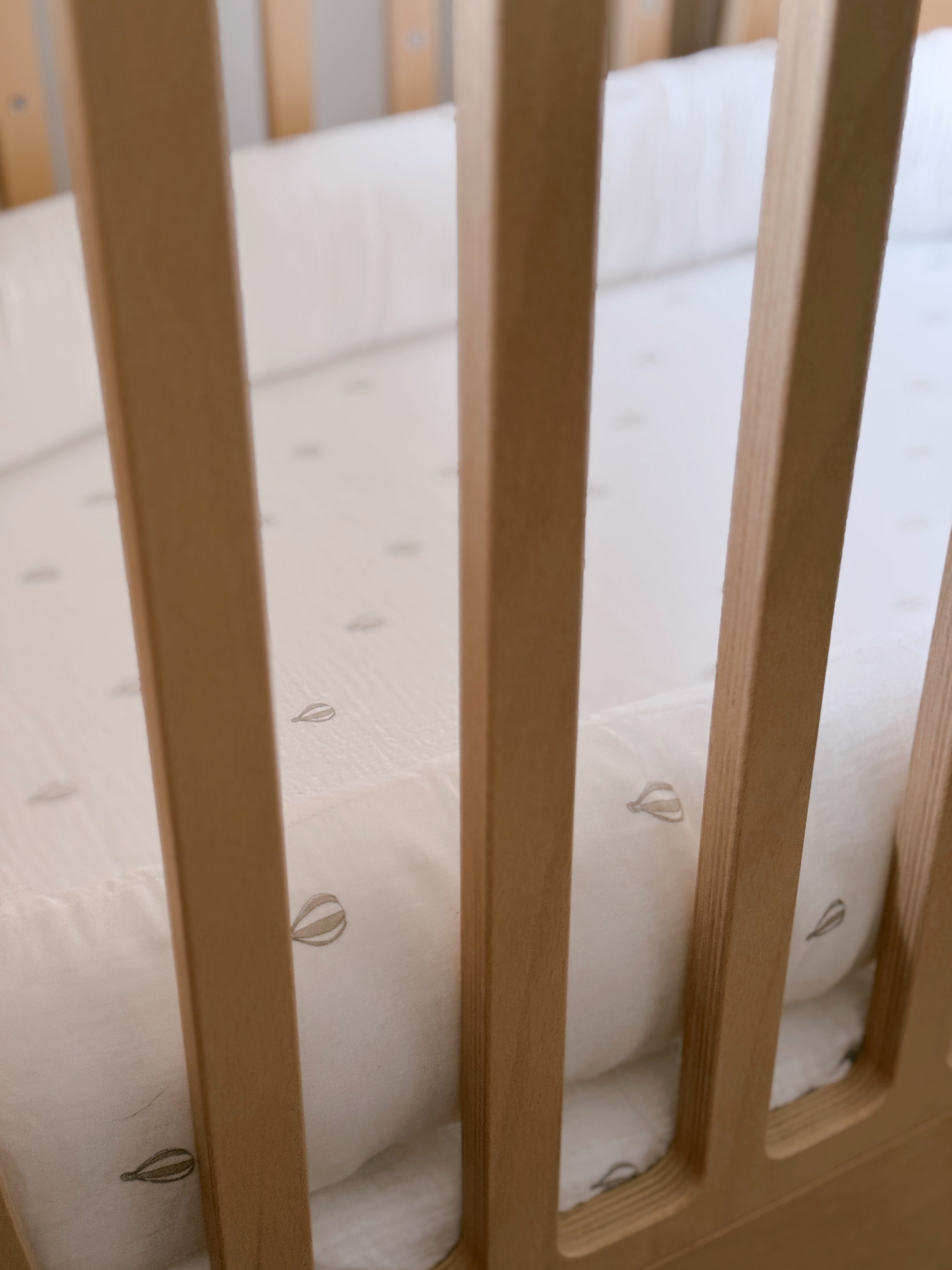 סדין לעריסה מבד טטרה כדור פורח