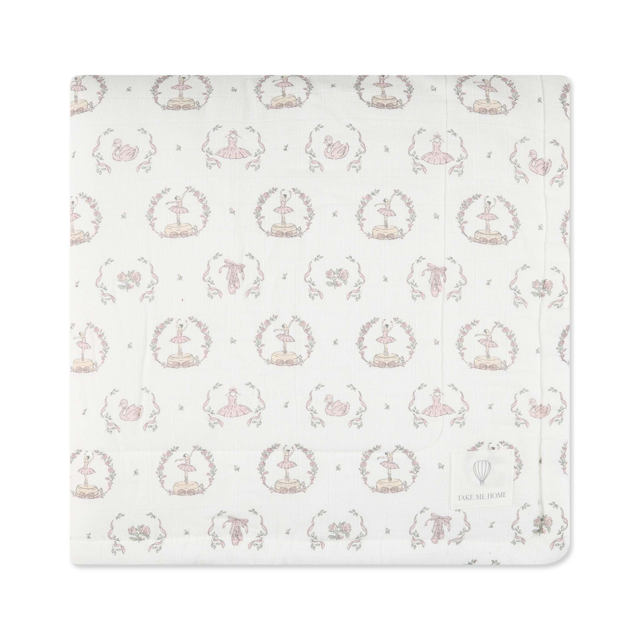 שמיכת חורף 80*80 תיבת בלרינות