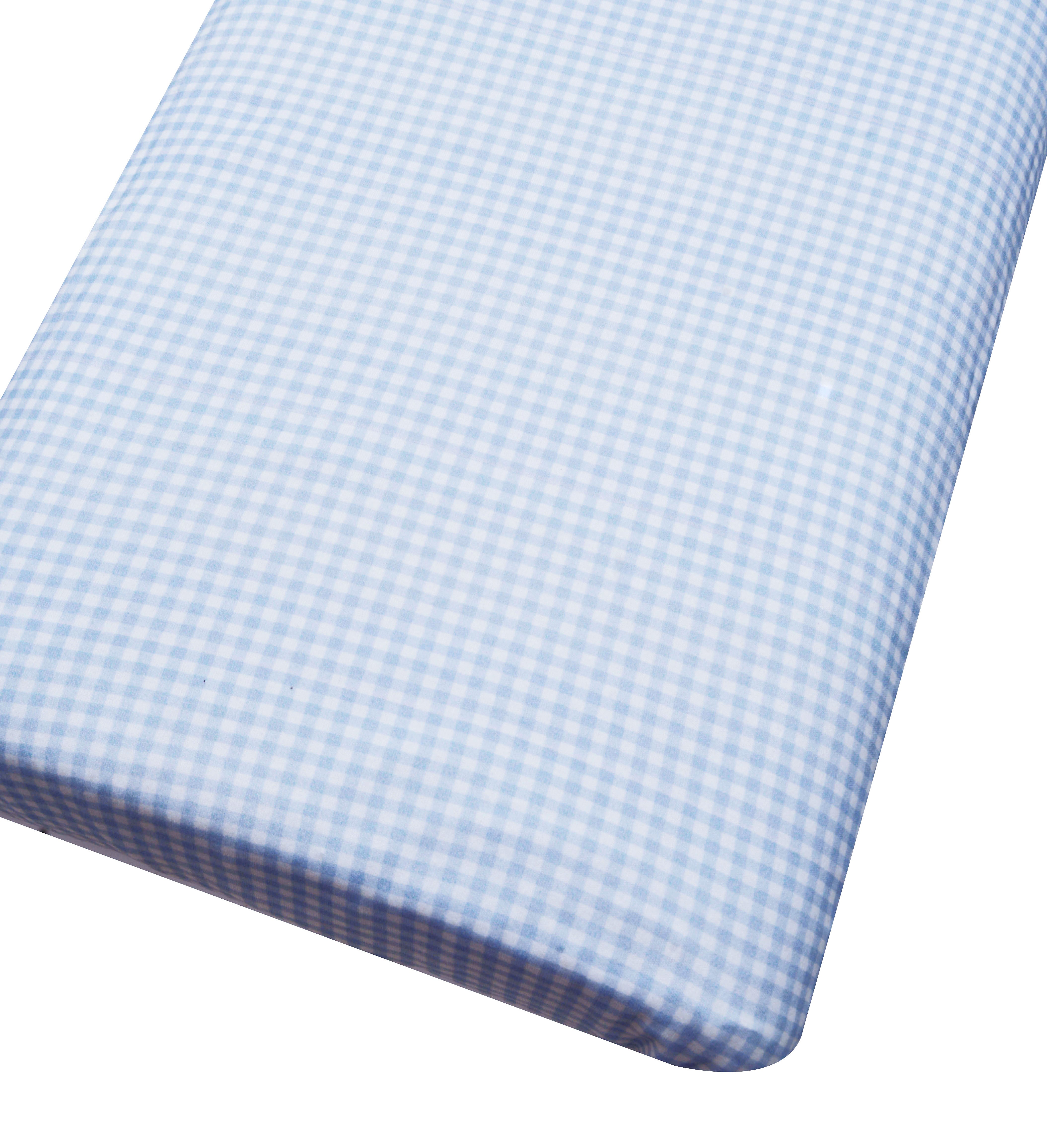 Checkered Bassinet Sheet