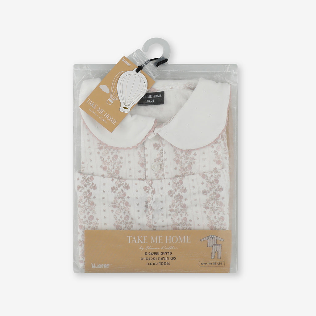 Top & Trousers Set – Roses