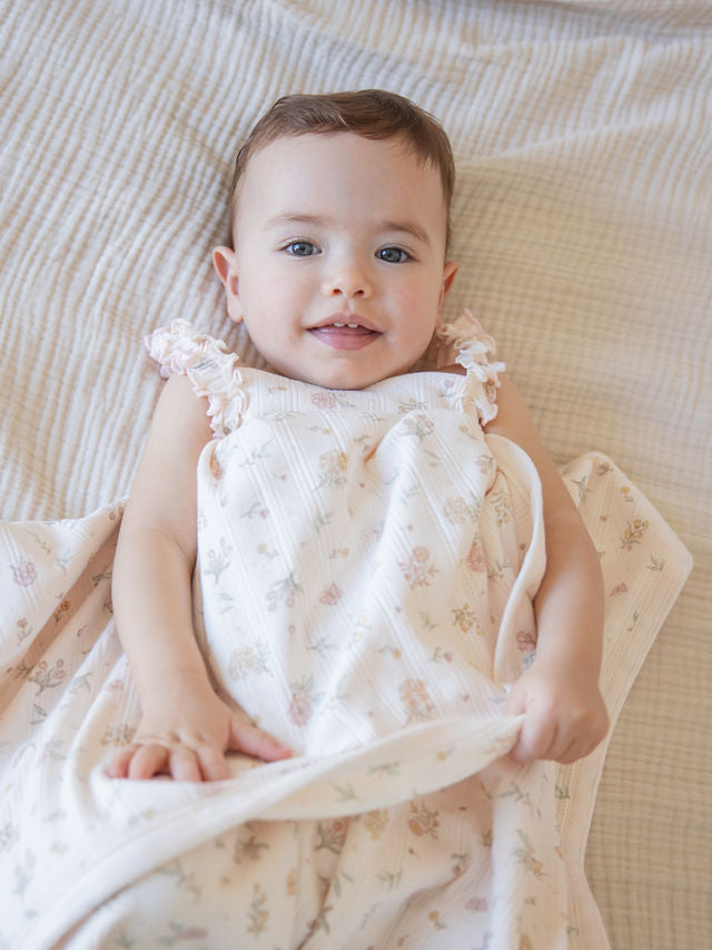 Flowers Summer Blanket