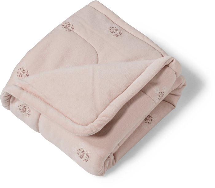 שמיכת קטיפה דו־צדדית עם מילוי רך 80×80 ס״מ