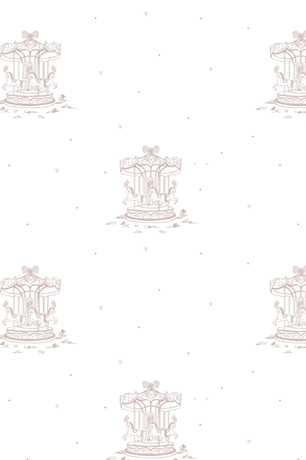 Zip Romper Set – Pink Carousel