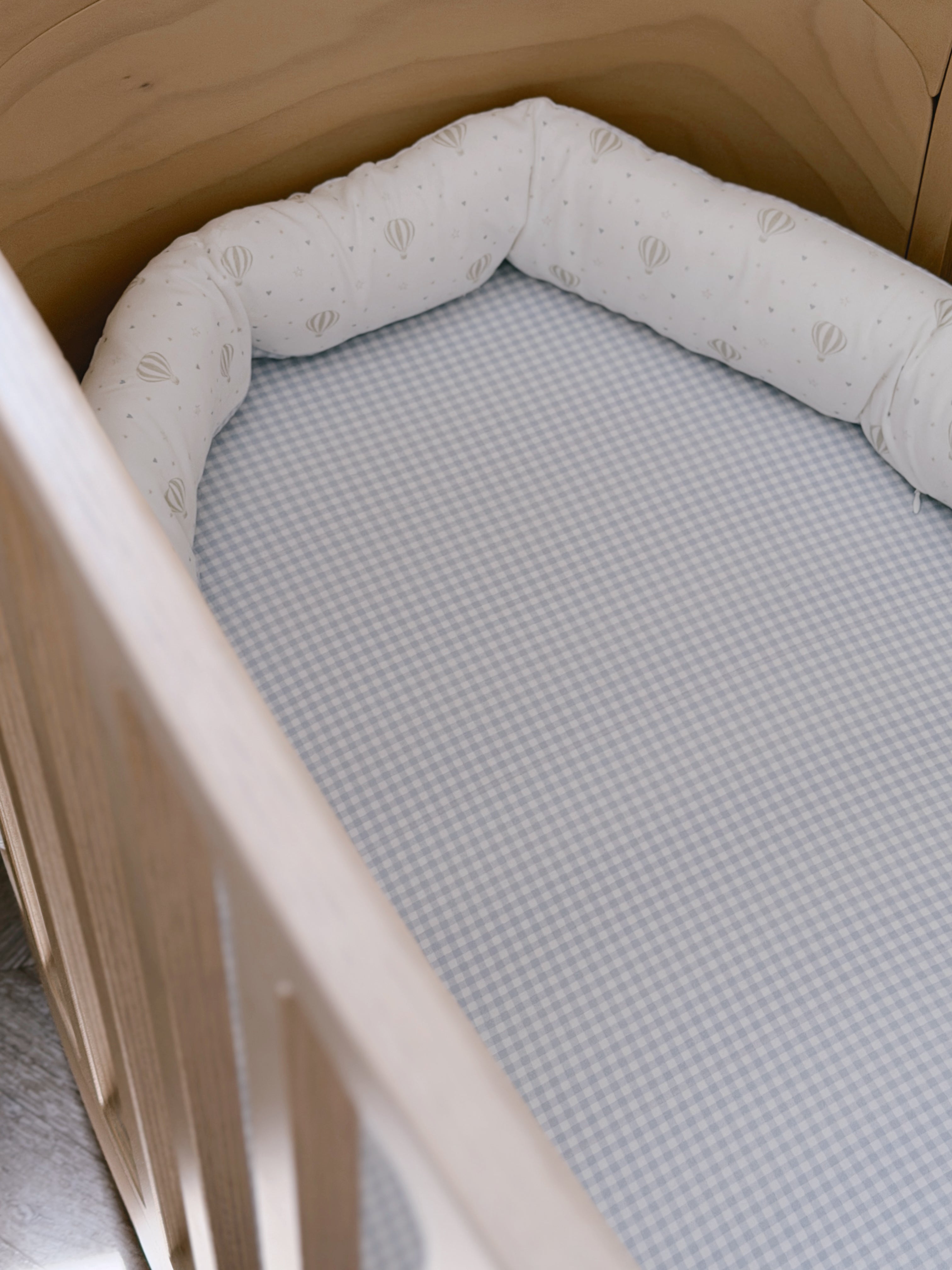 Checkered Bassinet Sheet