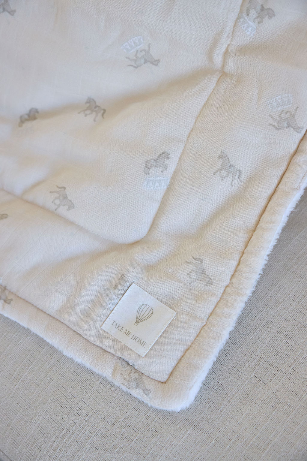 Carousel Winter Blanket