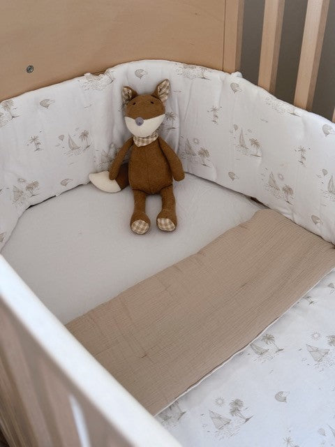 סט מצעים למיטת תינוק אוניה