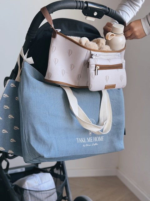 Stroller Organizer – Hot Air Balloon Print