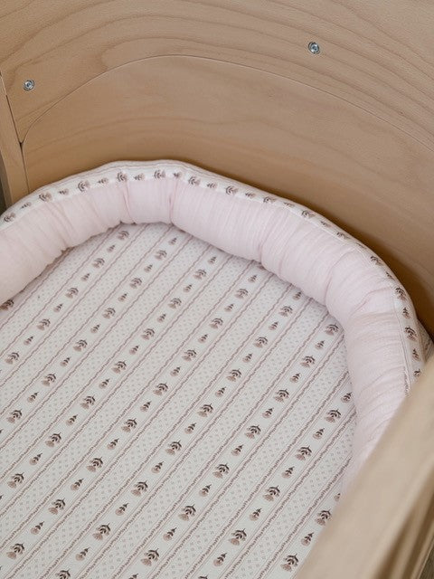 Baby Crib Bedding Set – Floral Print