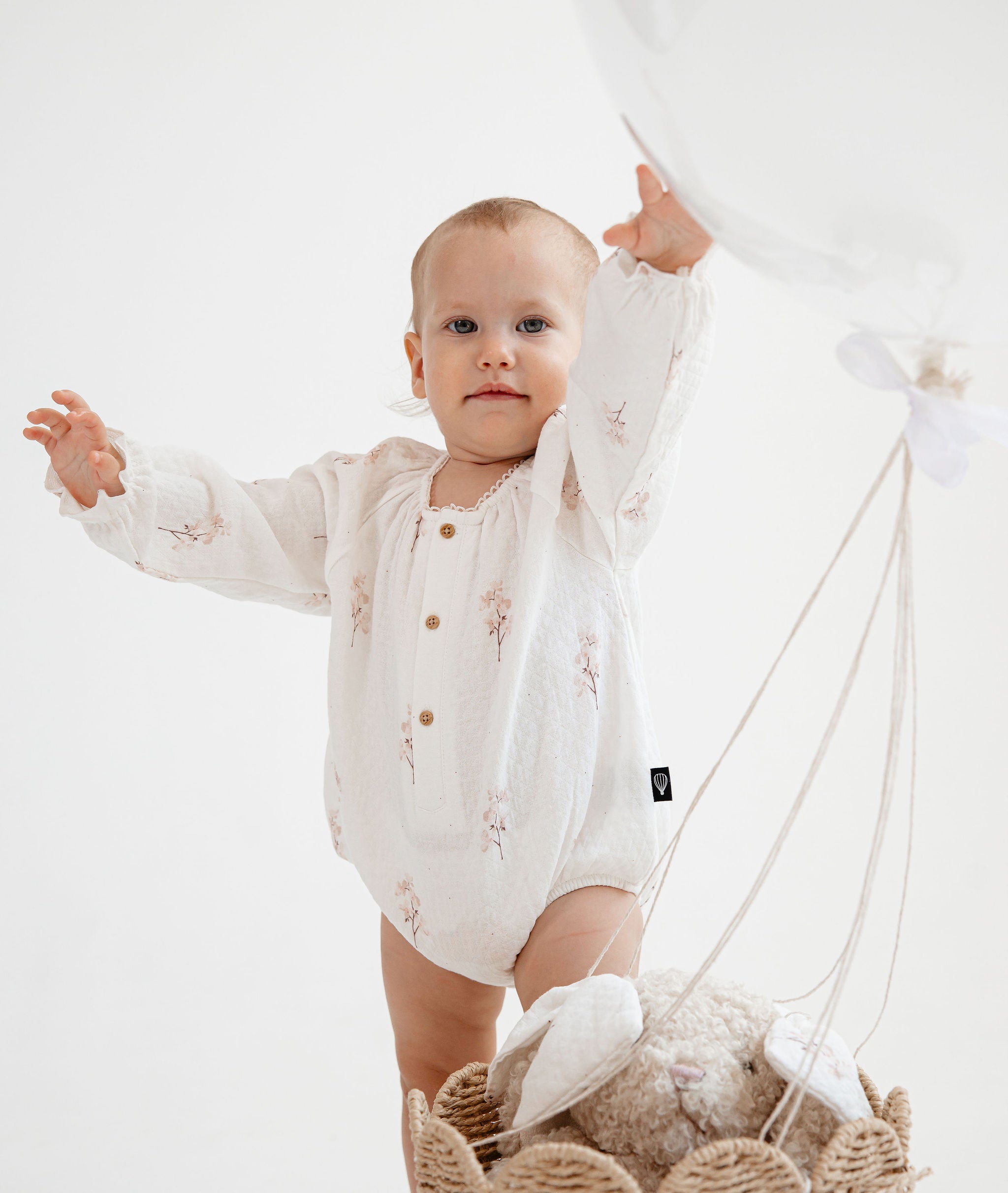 אוברול חגיגי פרח וסרט