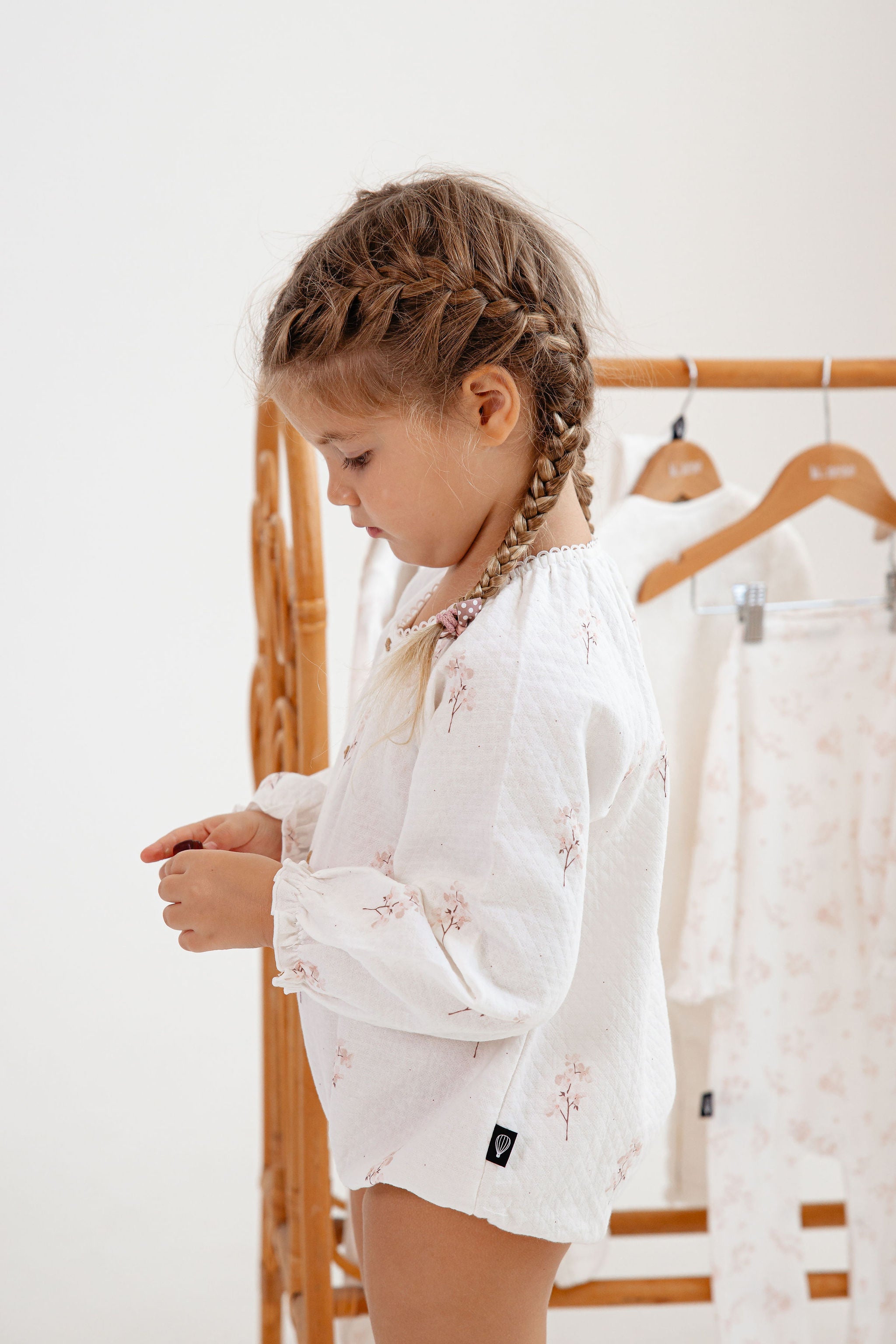 אוברול חגיגי פרח וסרט