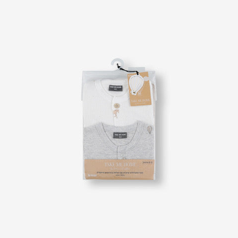 Iconic Print Jumpsuit Set | 0–3M