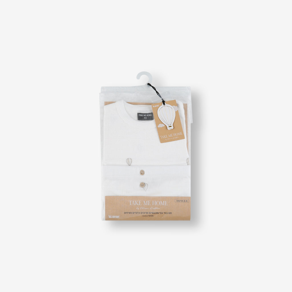 בגד גוף ומכנסיים כדור פורח