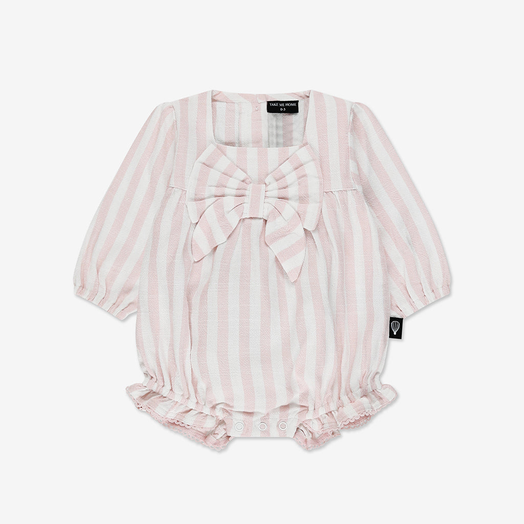 אוברול ארוך חגיגי עם פפיון 0-3