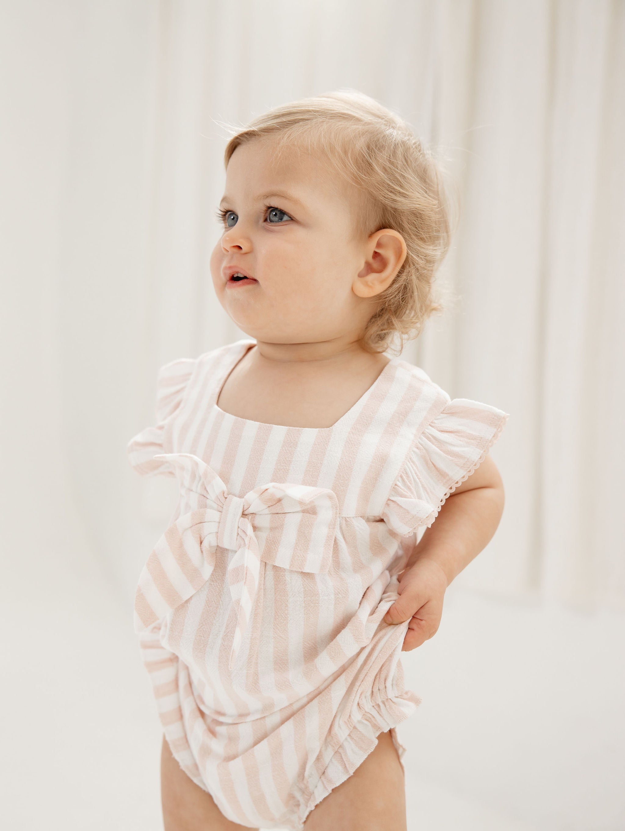 Festive Jumpsuit with Bow