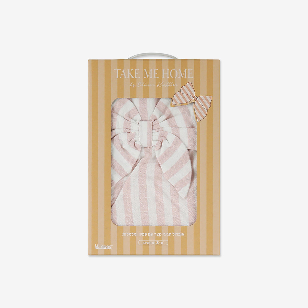 Festive Jumpsuit with Bow