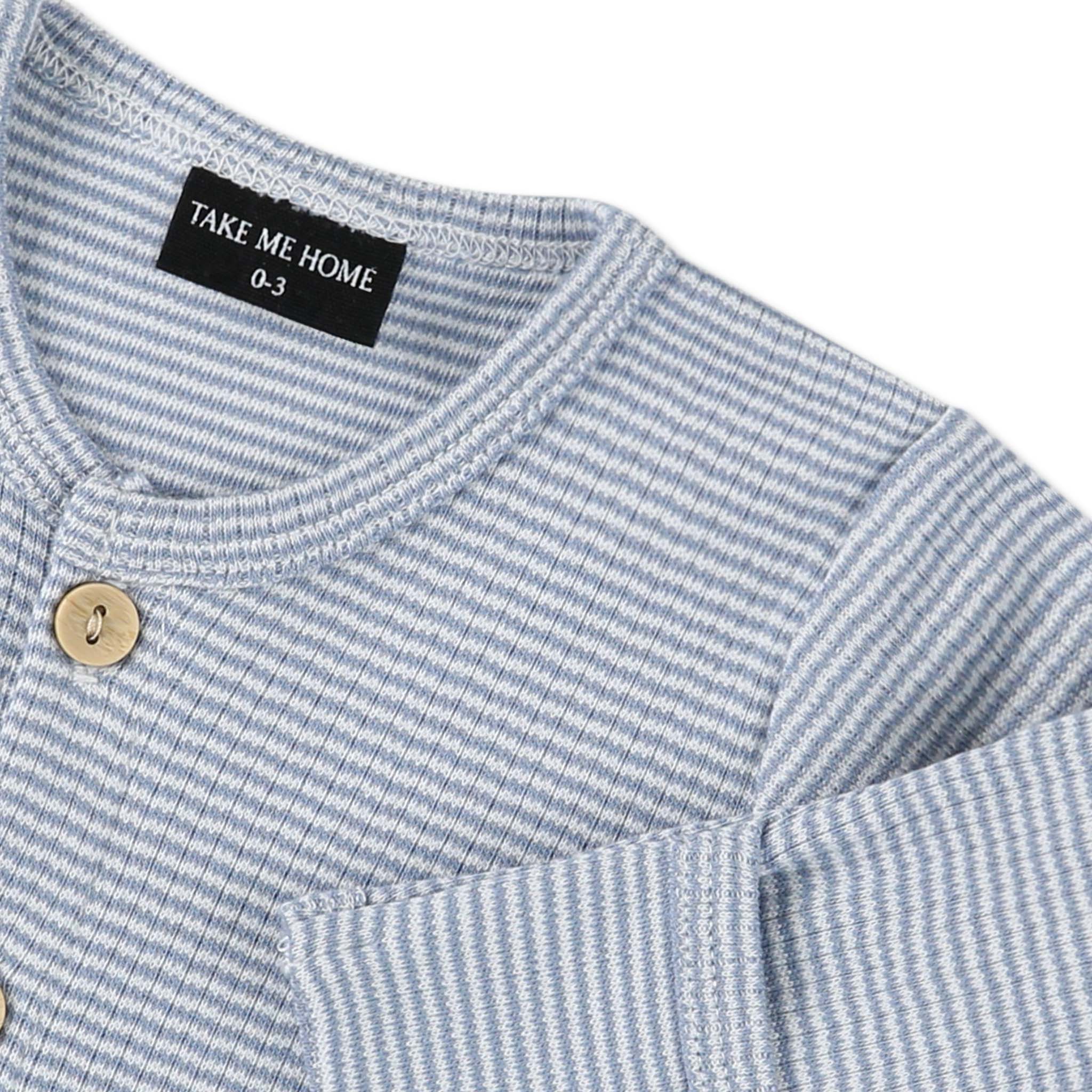 Teddy on Wheels Jumpsuit Set | 0–3M