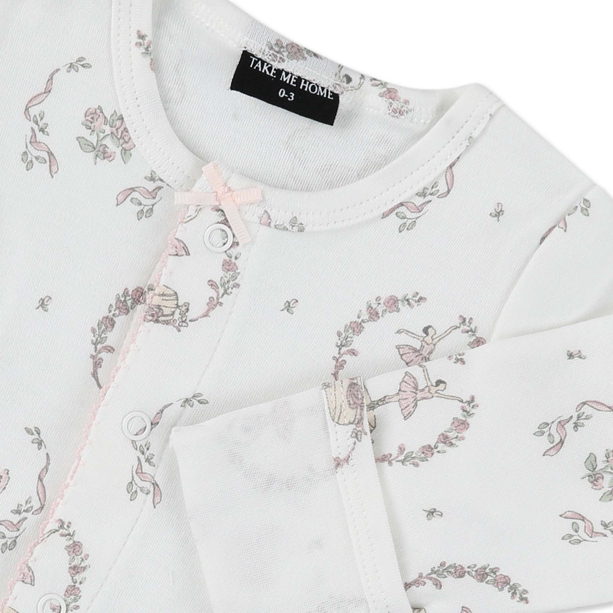 מארז אוברולים בלרינה 0-3