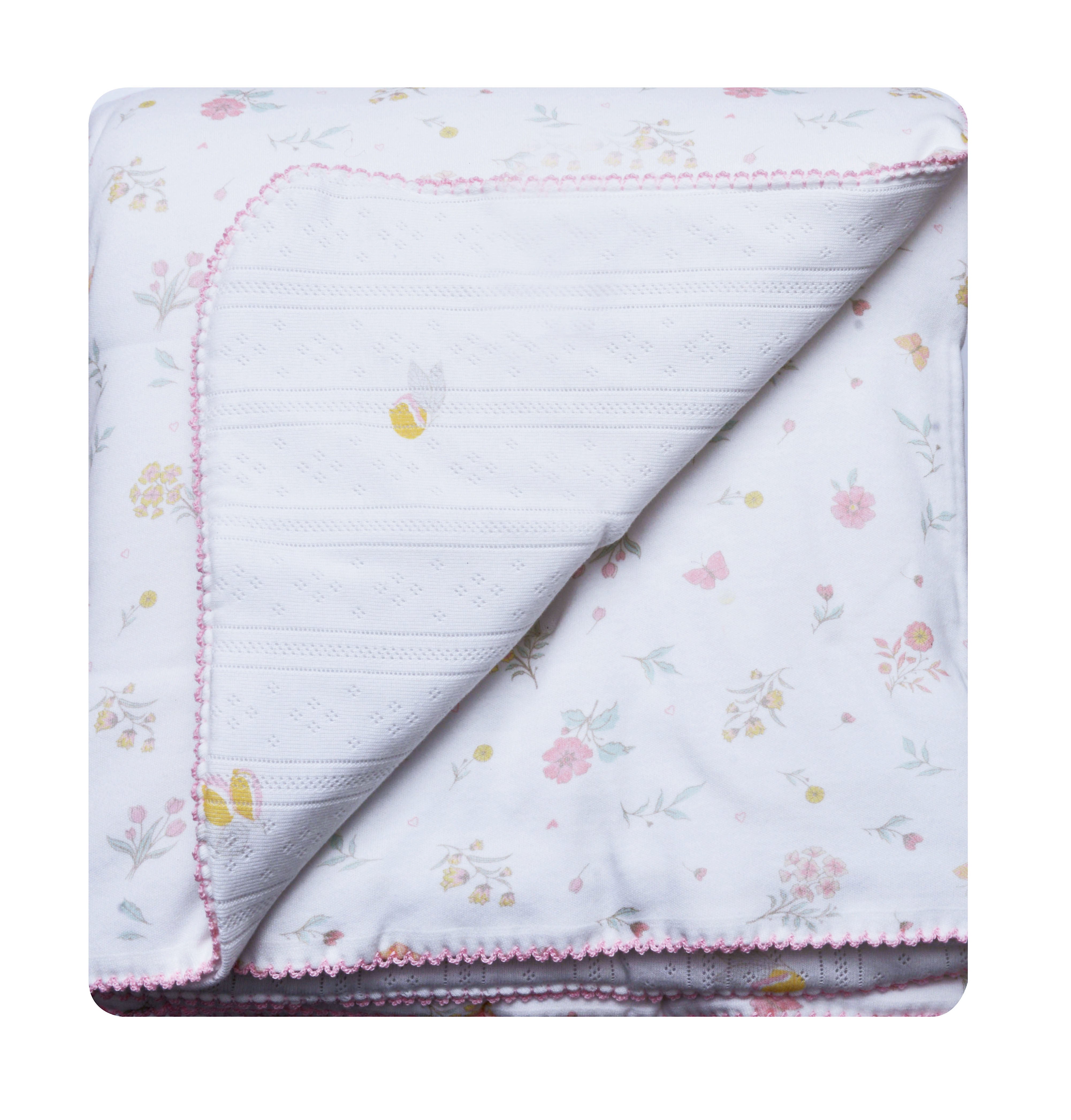 Padded Lemon Blanket - 85×120 cm