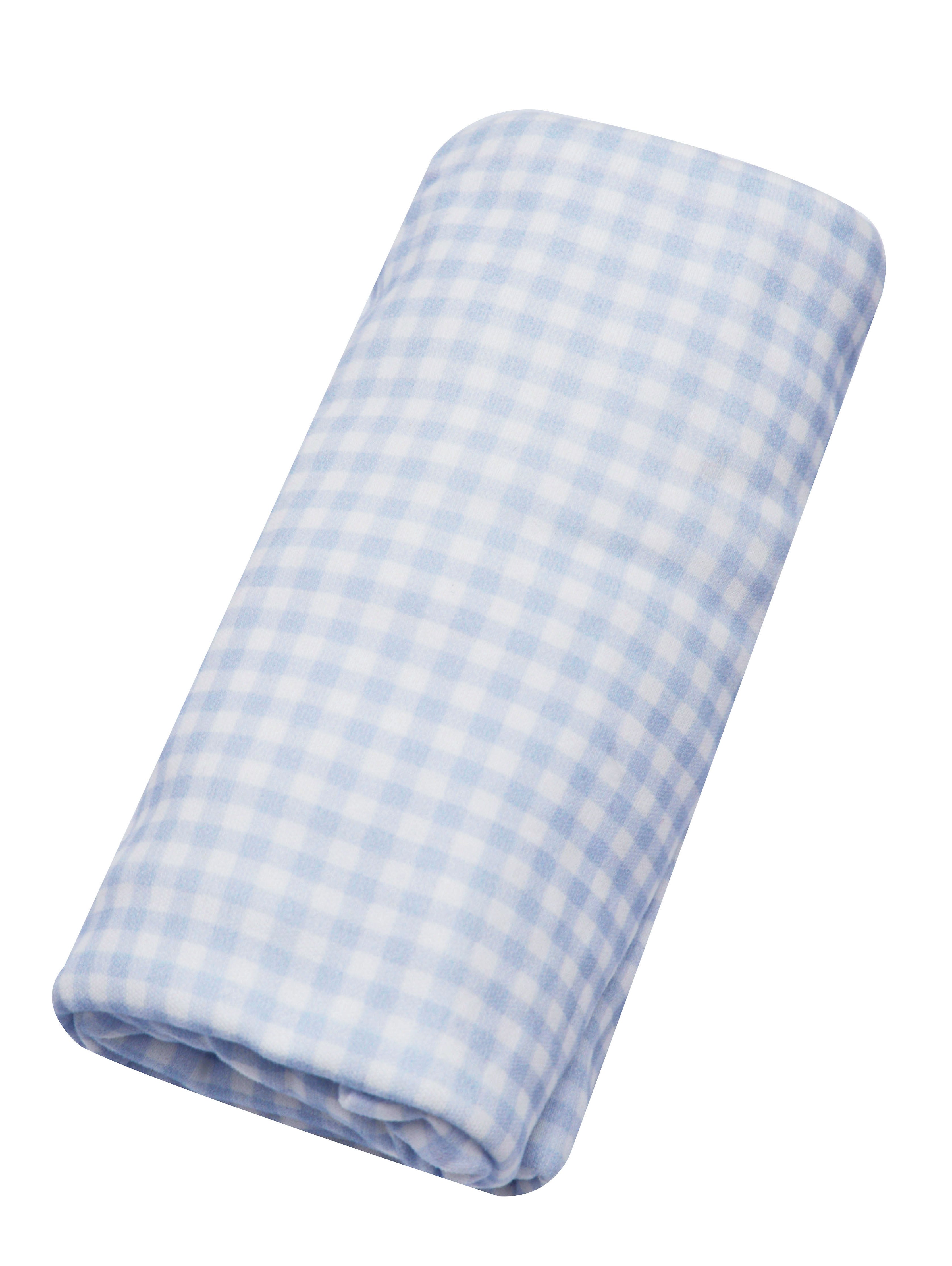 Checkered Bassinet Sheet