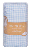 Checkered Bassinet Sheet