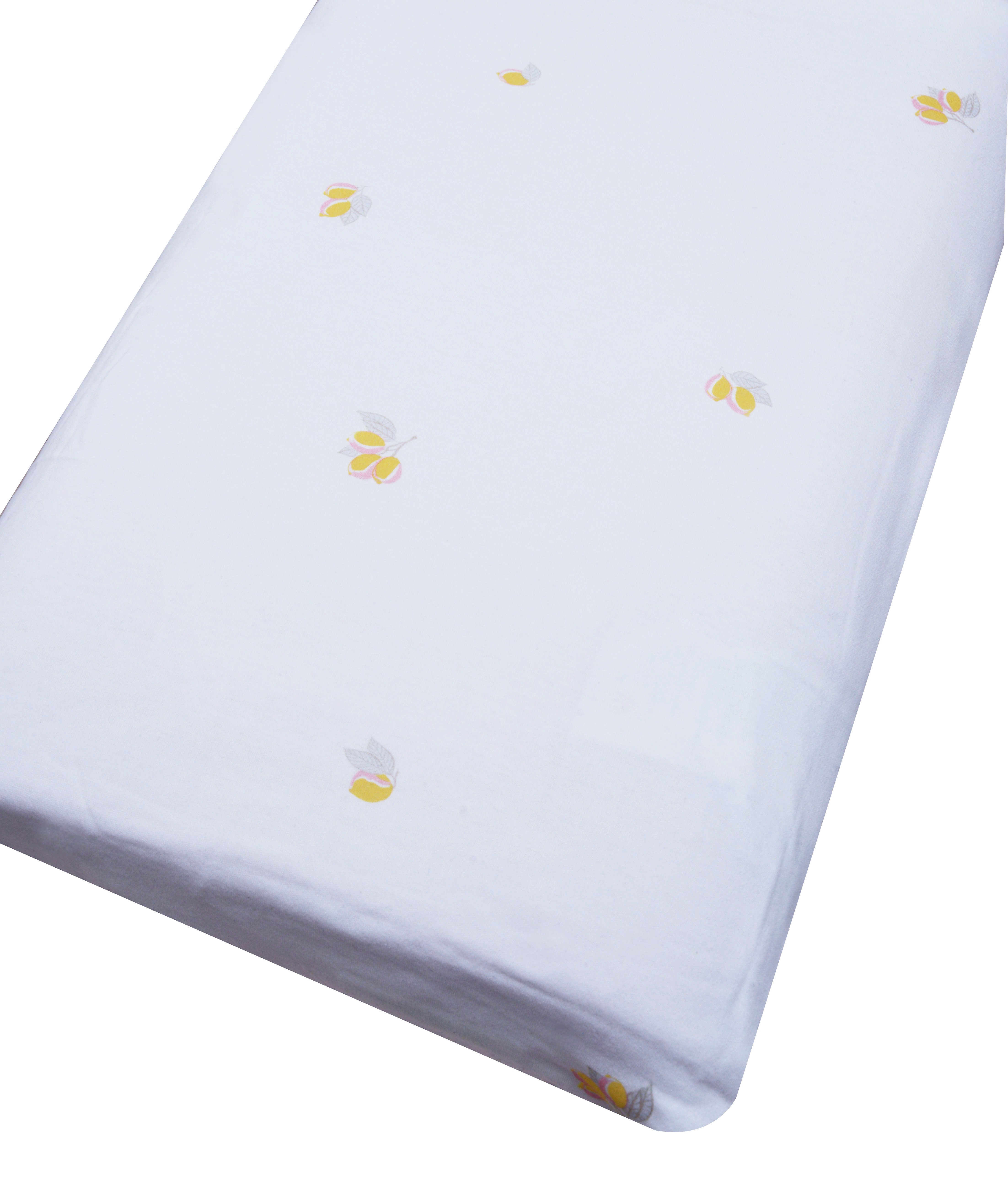 Lemon Bassinet Sheet