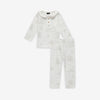 Pink Toile Zip Jumpsuit Set | 0–3M