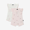 Baby Pink Zip Onesie Set