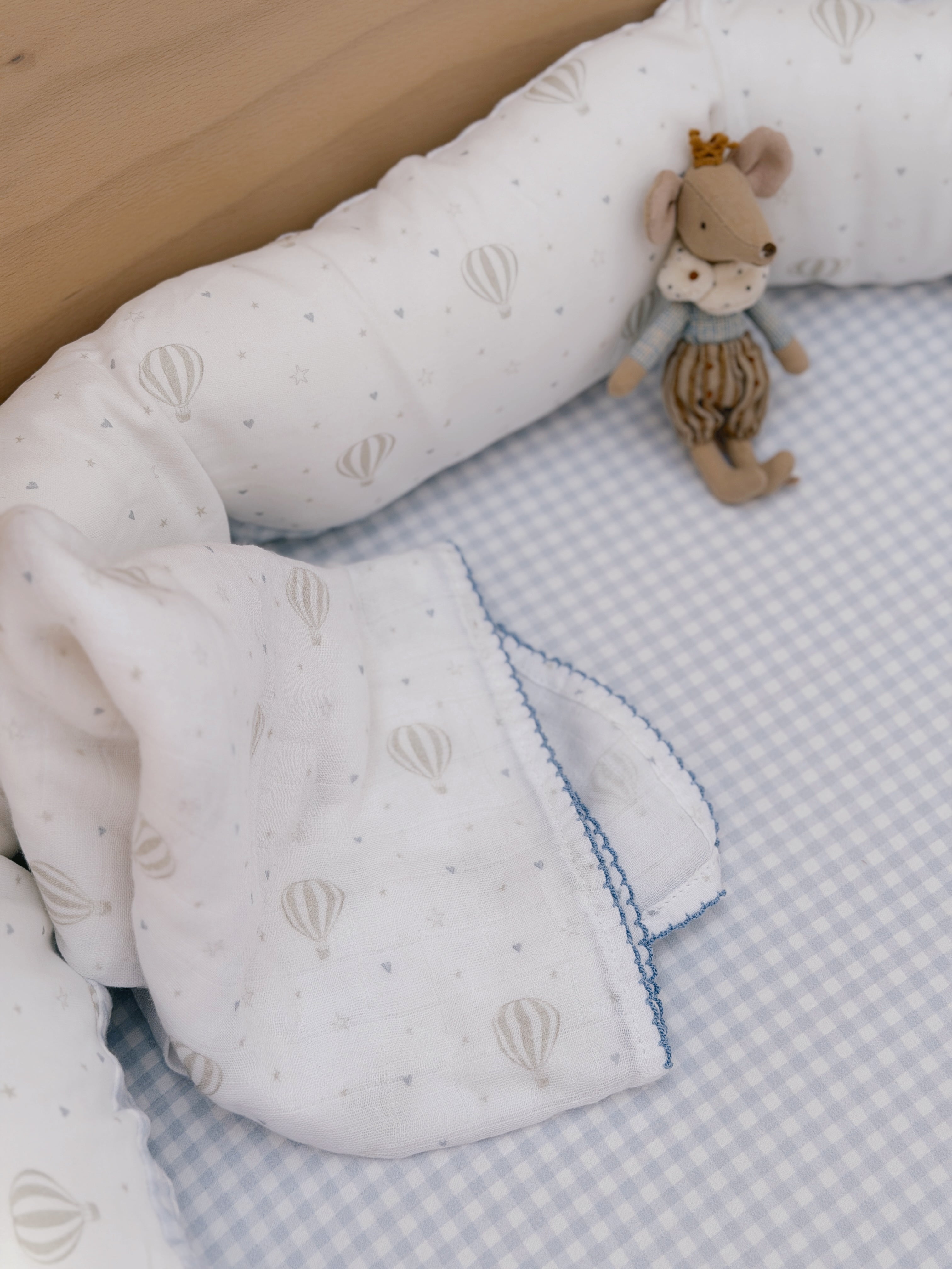Checkered Mini Snake Pillow