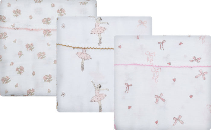 מארז חיתולי במבוק קרושה- ורוד