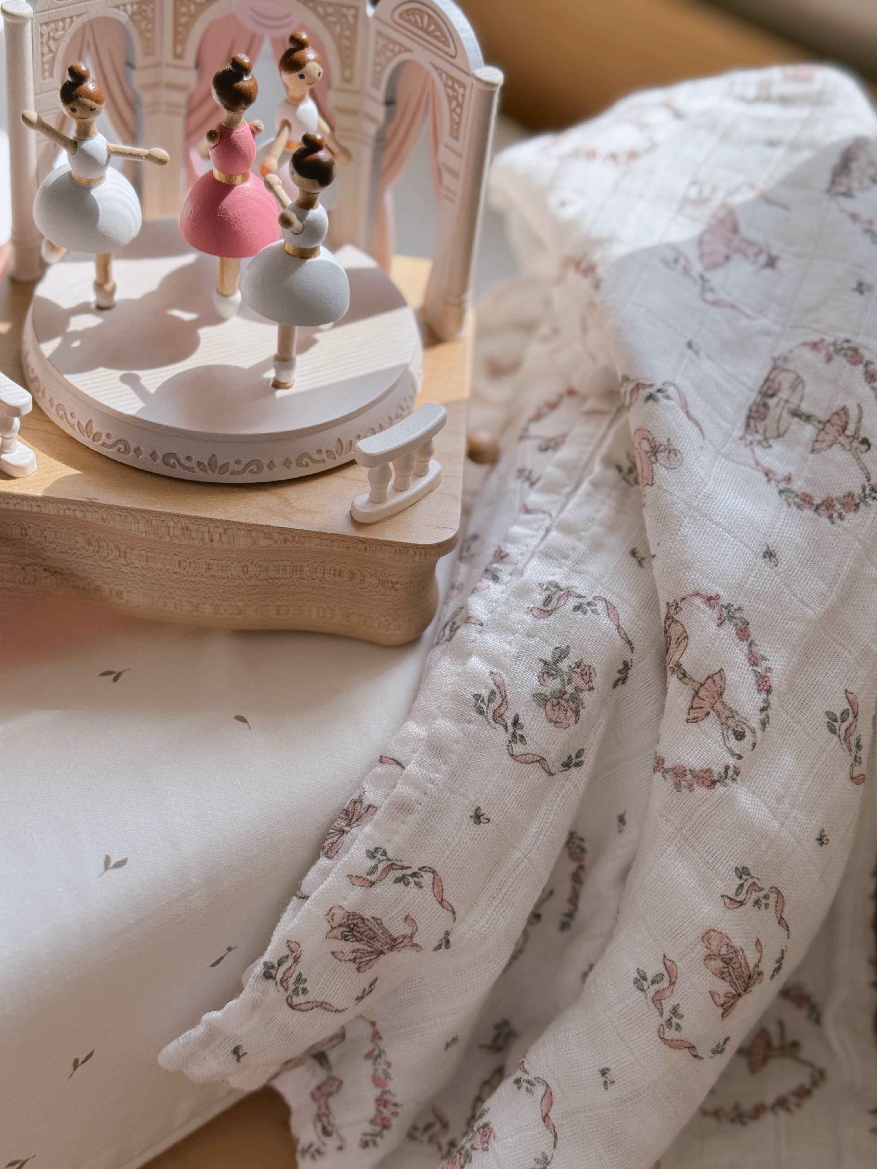 מארז זוג חיתולי במבוק בלרינה