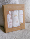 Summer Lemons Bamboo Muslin Diaper 3-Pack