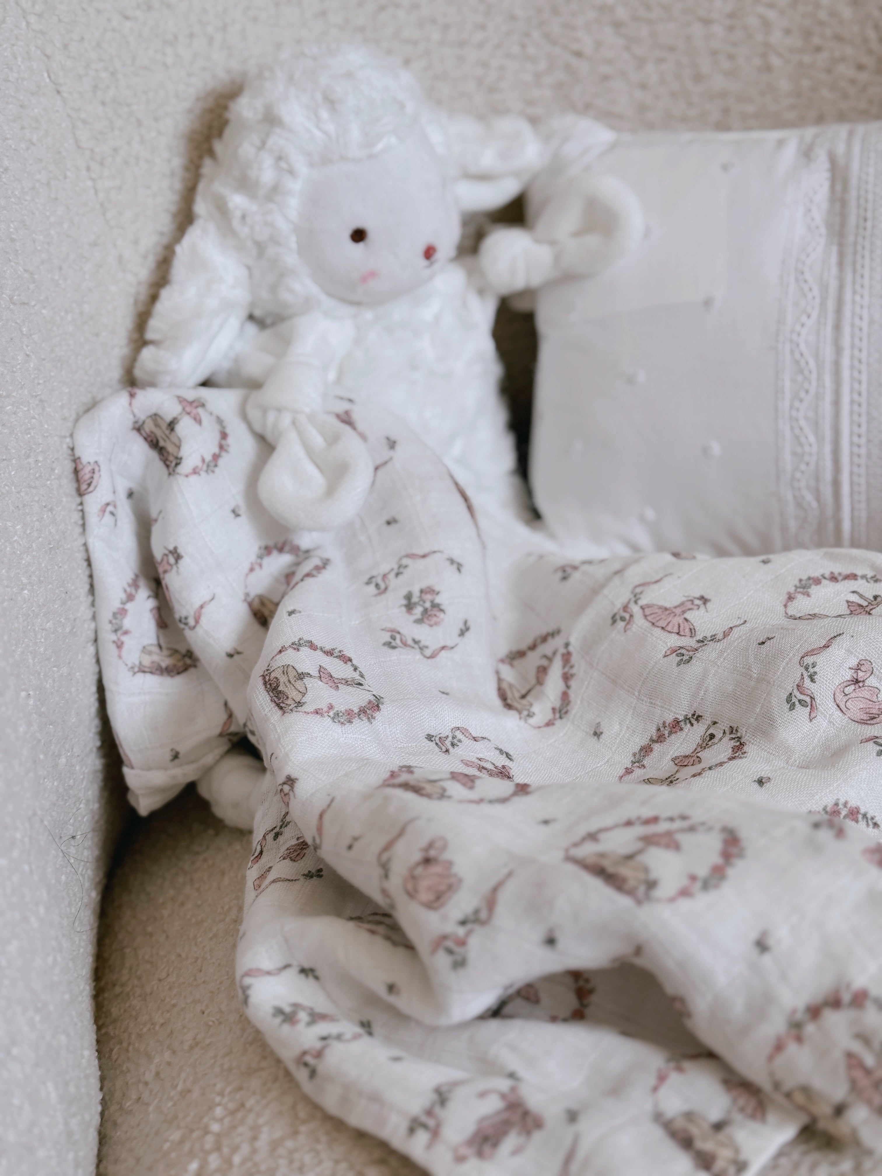 Ballerina Bamboo Swaddle Set – 2-Pack