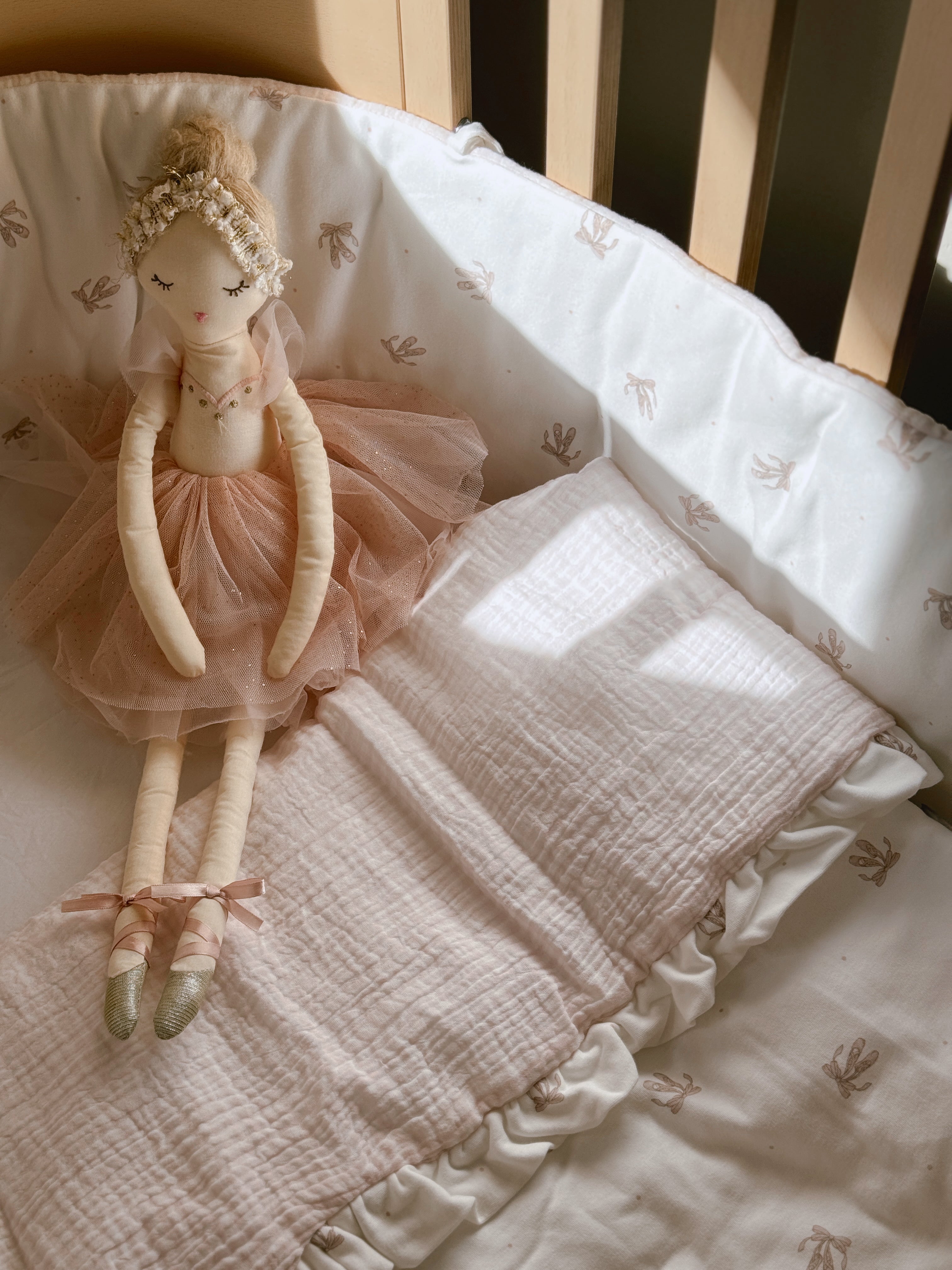 שמיכה בלרינה מרופדת - 85*120