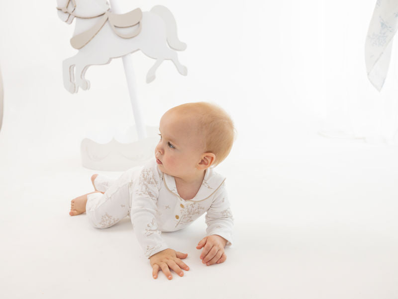 סט בגד גוף ומכנסיים טוואל