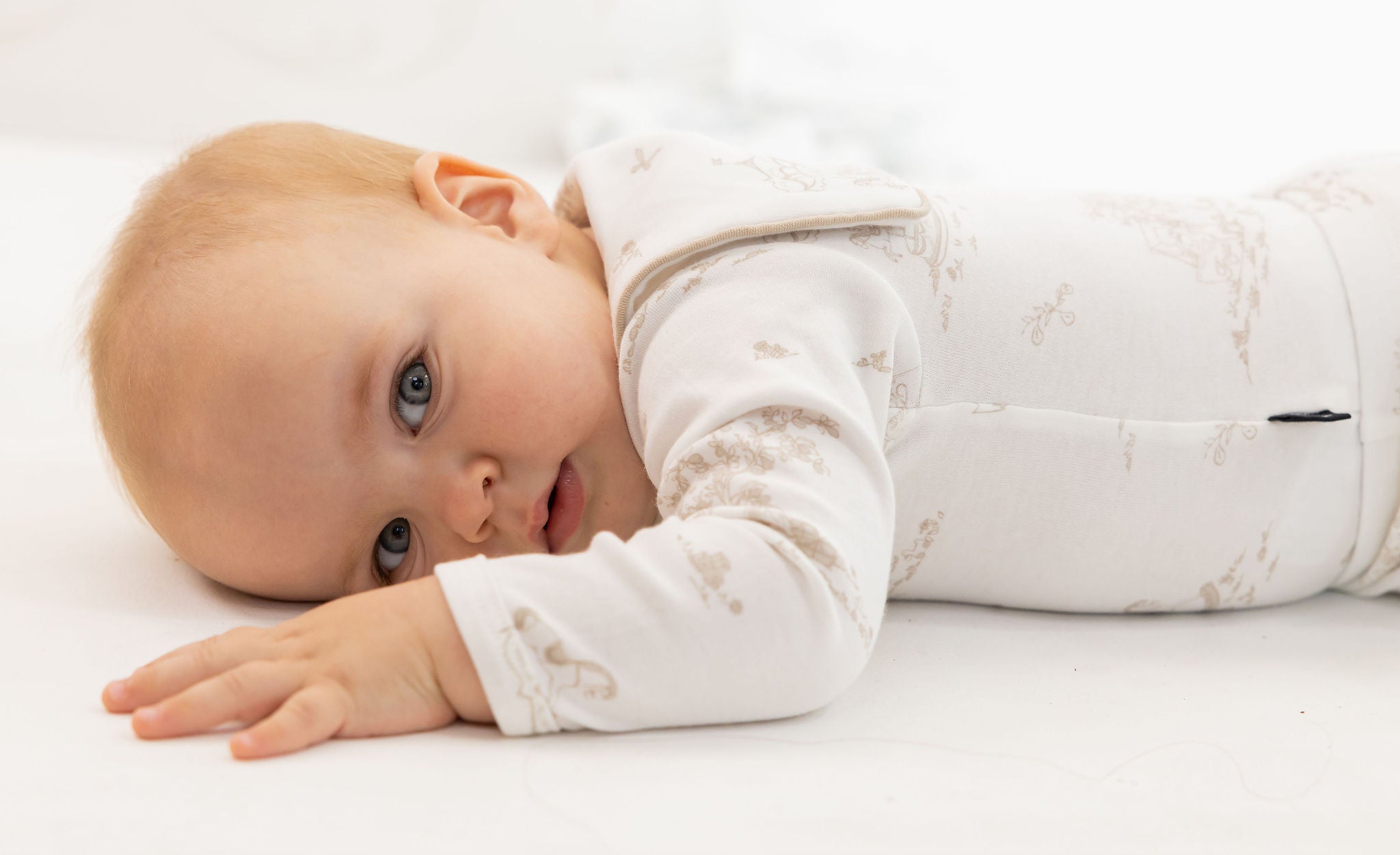 Twill Bodysuit & Pants Set